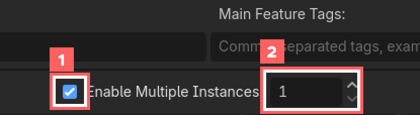 Enable Multiple Instances
