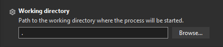 Set working directory
