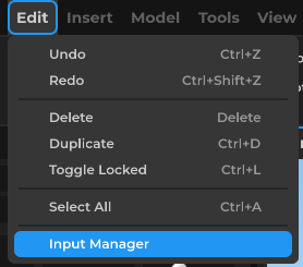 Open Input Manager